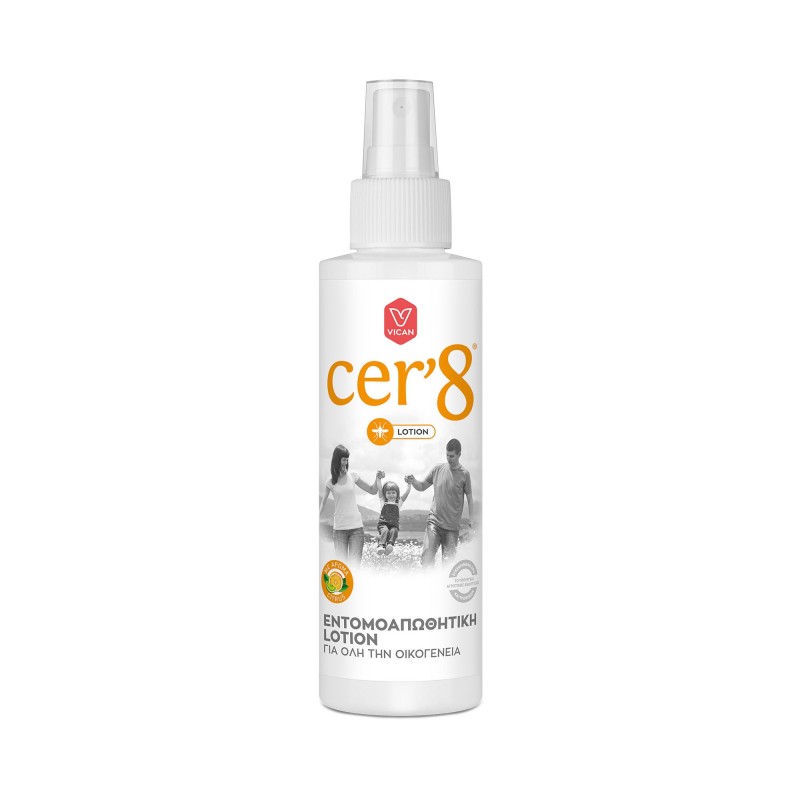 Cer'8 Εντομοαπωθητική Λοσιόν 125ml