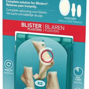 Compeed 3 Διαφορετικά μεγέθη για Φουσκάλες και Γρήγορη Επούλωση, 5 τεμάχια