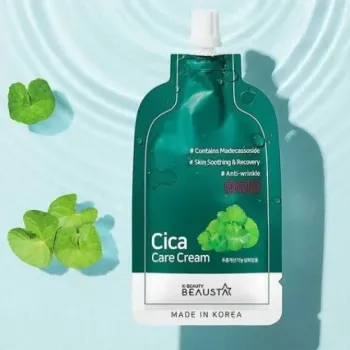 Beausta Cica Care Cream Αναπλαστική Κρέμα Προσώπου με Centella Asiatica 15ml
