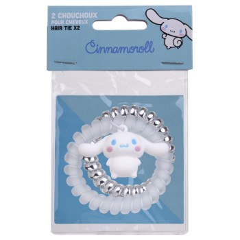 Cinnamoroll pack 2 hair ties, Λαστιχάκια μαλλιών 2 τεμάχια