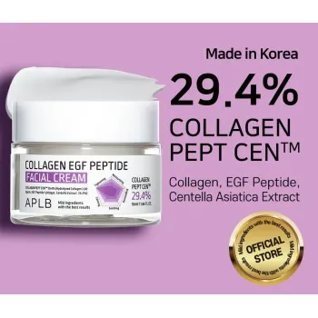 APLB Collagen EGF Peptide Facial Cream Ενυδατική για Ανάπλαση & Σύσφιξη Προσώπου, 55 ml