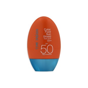 Panthenol Extra Time Eraser Color Fluid Sun Shield SPF50 Αντηλιακό Προσώπου Με Χρώμα 50 ml