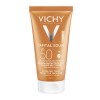 Vichy Capital Soleil Αντηλιακή Κρέμα Προσώπου Dry Touch με Χρώμα SPF50+ για Ματ Αποτέλεσμα 50ml