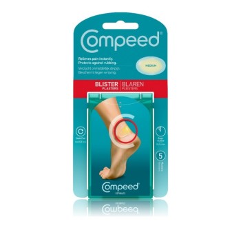 Compeed Μεσαία Επιθέματα για Φουσκάλες 5 τεμάχια
