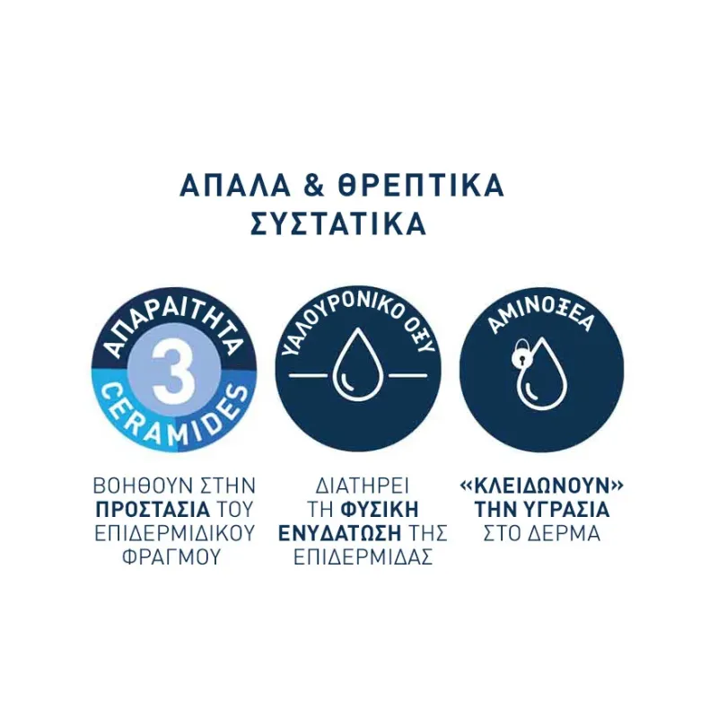 Cerave Hydrating Cream to Foam Αφρώδης Κρέμα Καθαρισμού Προσώπου Για Κανονική έως Ξηρή Επιδερμίδα 236ml