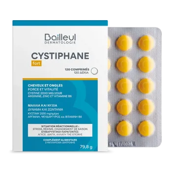Bailleul Cystiphane fort Cystine B6 Zinc με (-20%) 120tabs