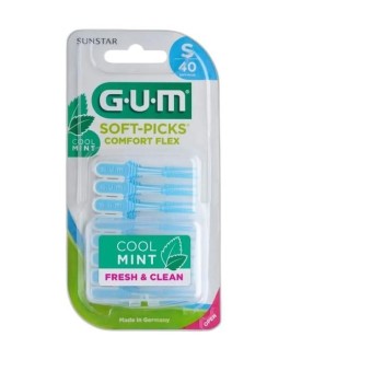 Gum Soft-Picks Comfort Flex Cool Mint, 669. Small, Εύκαμπτα Μεσοδόντια Βουρτσάκια - 40Τεμ