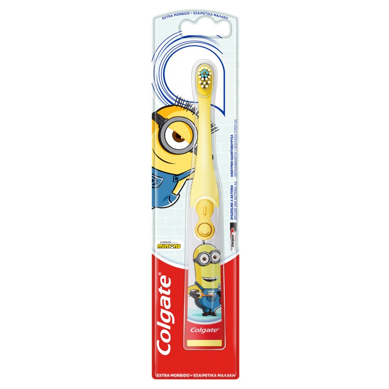 Colgate Παιδική Ηλεκτρική Οδοντόβουρτσα Minions 1τμχ