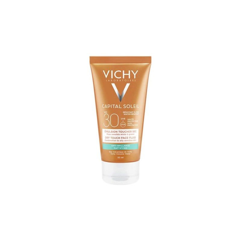 Vichy Capital Soleil Αντηλιακή Κρέμα Προσώπου Dry Touch SPF30+ για Ματ Αποτέλεσμα 50ml