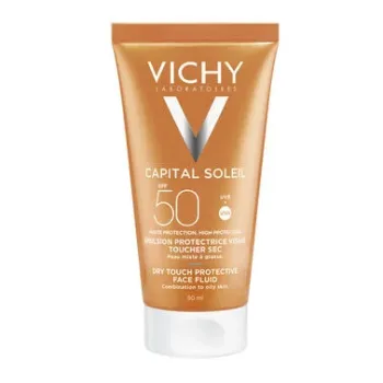 Vichy Capital Soleil Αντηλιακή Κρέμα Προσώπου Dry Touch SPF50+ για Ματ Αποτέλεσμα 50ml