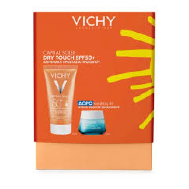 Vichy Promo Capital Soleil Dry Touch SPF50+, 50ml και Mineral 89 Κρέμα Booster 15ml