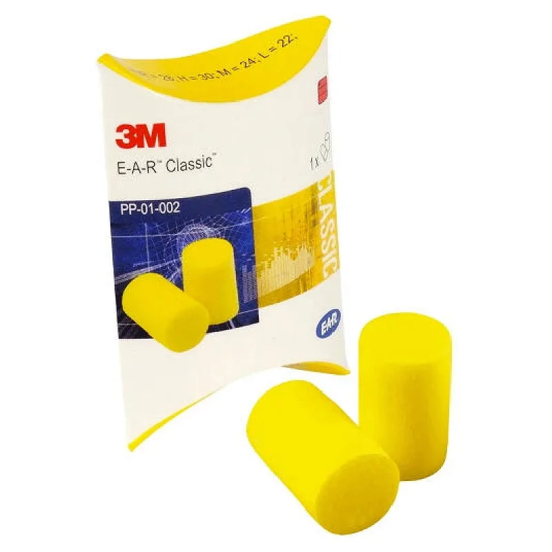 3M Ωτοασπίδες Ear Classic Αφρώδης, 2 τεμάχια 