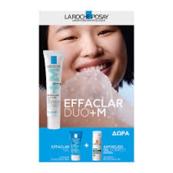 La Roche Posay Promo Effaclar Duo+M 40ml & Δώρο Effaclar Gel, 50ml & Anthelios Oil Correct SPF50+, 3ml