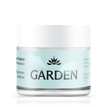 Garden Ενυδατική Κρέμα με Λευκό Νούφαρο 24ωρη για Ενυδάτωση σε Πρόσωπο & Μάτια 50ml