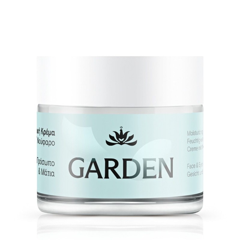 Garden Ενυδατική Κρέμα με Λευκό Νούφαρο 24ωρη για Ενυδάτωση σε Πρόσωπο & Μάτια 50ml