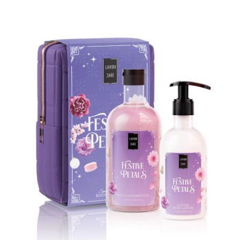 Lavish Care Festive Petals Special Christmas Set Αφρόλουτρο 500ml & Κρέμα Σώματος 300ml 