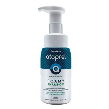 Frezyderm Atoprel FOAMY Shampoo 250ML (ATOPY) Ειδικό Σαμπουάν σε Μορφή Αφρού