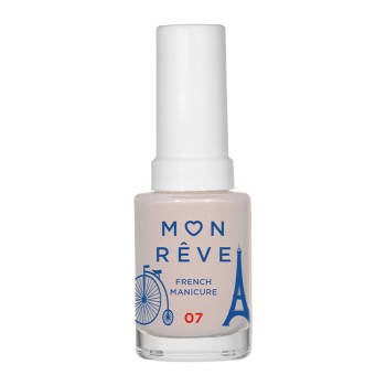 Mon Reve Nail French Manicure 07 Sheer Milky Βερνίκι νυχιών για γαλλικό μανικιούρ