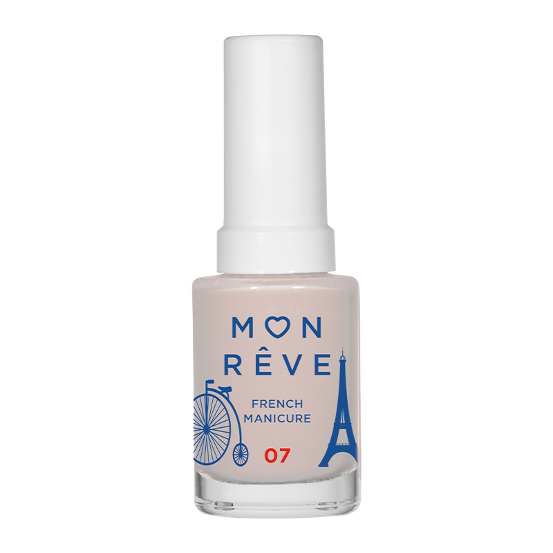 Mon Reve Nail French Manicure 07 Sheer Milky Βερνίκι νυχιών για γαλλικό μανικιούρ