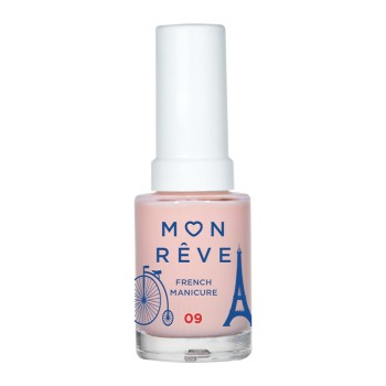 Mon Reve Nail French Manicure 09 Sheer Beige Βερνίκι νυχιών για γαλλικό μανικιούρ