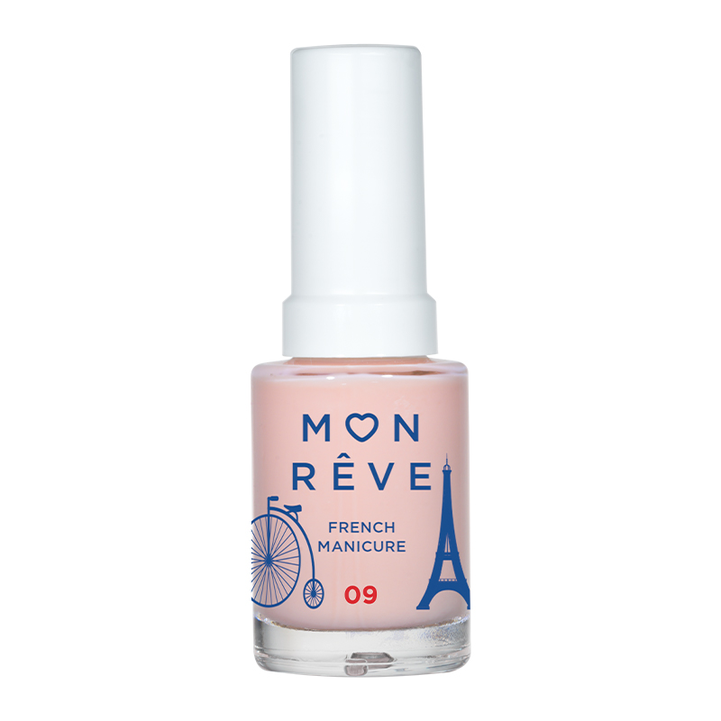 Mon Reve Nail French Manicure 09 Sheer Beige Βερνίκι νυχιών για γαλλικό μανικιούρ
