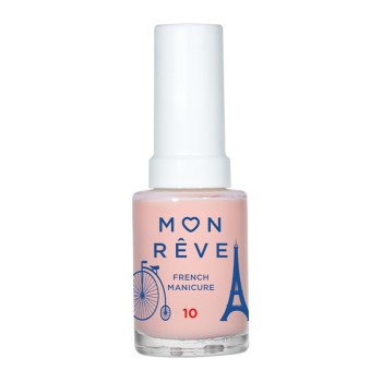 Mon Reve Nail French Manicure 10 Sheer Powder Βερνίκι νυχιών για γαλλικό μανικιούρ