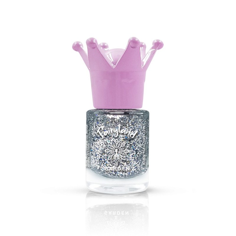 Garden Fairyland Kids Nailpolish Glitter Silver Jiny 7,5 ml