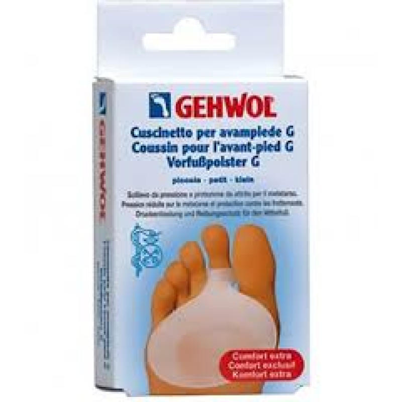 Gehwol Metatarsal Cushion G Small Μαξιλαράκι Mεταταρσίου Tύπου G, 2τεμάχια