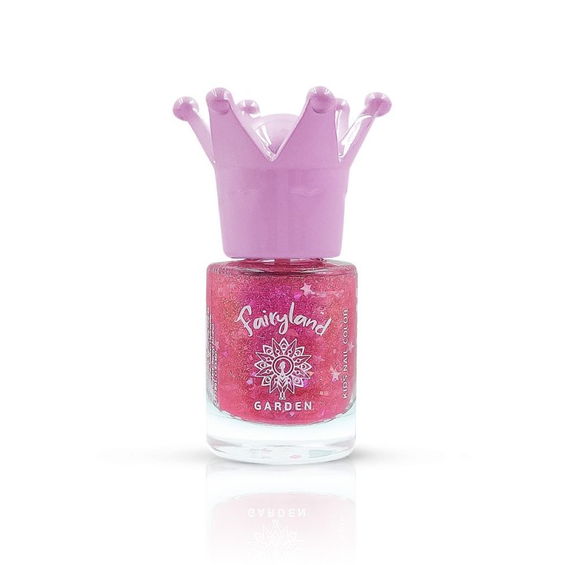 Garden Fairyland Kids Nailpolish Glitter Pink Rosy 7,5 ml