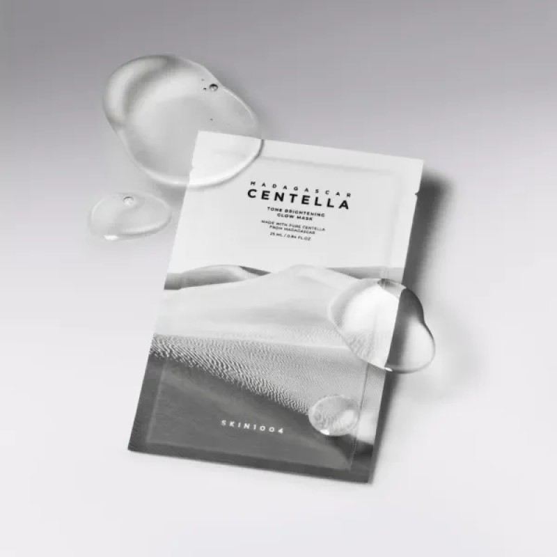 Skin1004 Madagascar Centella Tone Brightening Glow Mask Μάσκα Λάμψης & Εξομάλυνσης Τόνου 23ml