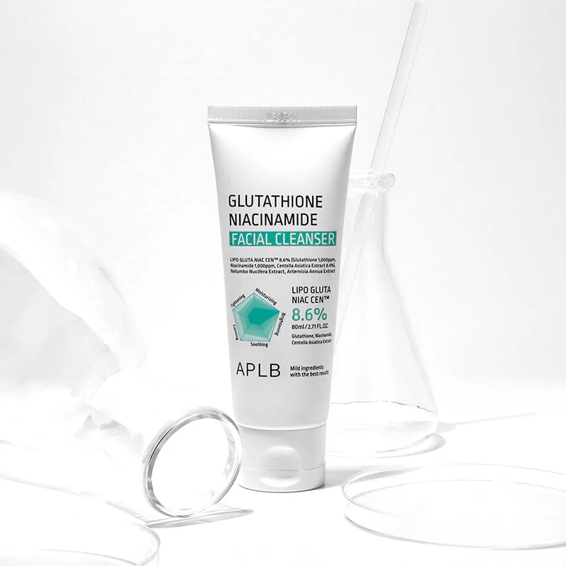 APLB Glutathione Niacinamide Facial Cleanser Καθαριστικό με Αντιοξειδωτική & Καταπραϋντική Δράση Καθαριστικό Προσώπου, 80 ml