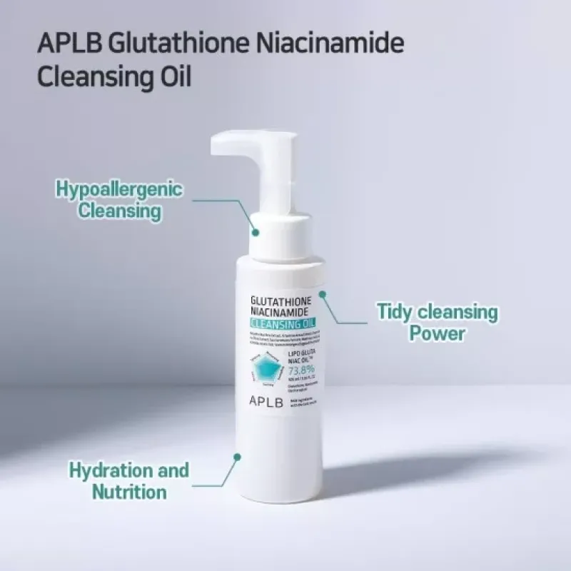 APLB Glutathione Niacinamide Cleansing Oil  Αντιοξειδωτικό καθαριστικό λάδι Καθαριστικό Προσώπου, 105 ml
