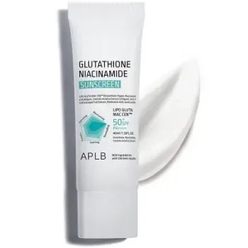 APLB Glutathione Niacinamide Sunscreen Αντηλιακή Κρέμα Προσώπου με Γλουταθειόνη & Νιασιναμίδη 40 ml