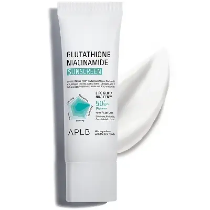 APLB Glutathione Niacinamide Sunscreen Αντηλιακή Κρέμα Προσώπου με Γλουταθειόνη & Νιασιναμίδη 40 ml