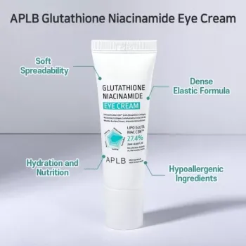 APLB Glutathione Niacinamide Eye Cream Κρέμα Ματιών για Λάμψη & Σύσφιξη Κρέμα Ματιών, 20 ml