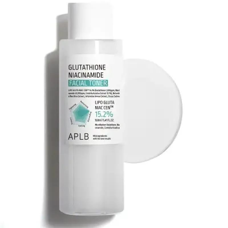 APLB Glutathione Niacinamide Facial Toner Τονωτική Λοσιόν για Ενυδάτωση & Λάμψη Τονωτική Λοσιόν, 160 ml
