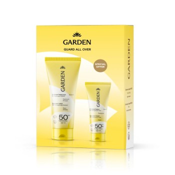 Garden Promo Αντηλιακό Γαλάκτωμα Πρόσωπο και Σώμα Spf 50+, 200ml και Αντηλιακή Προσώπου Spf 50+, 50ml