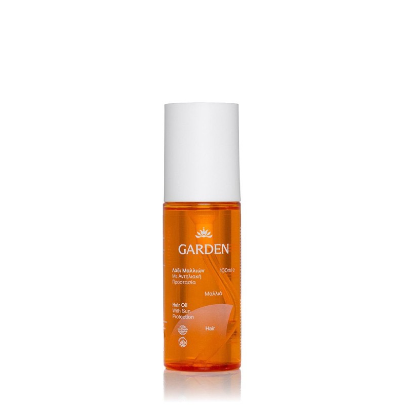 Garden Λάδι Μαλλιών με Αντηλιακή Προστασία, 100ml