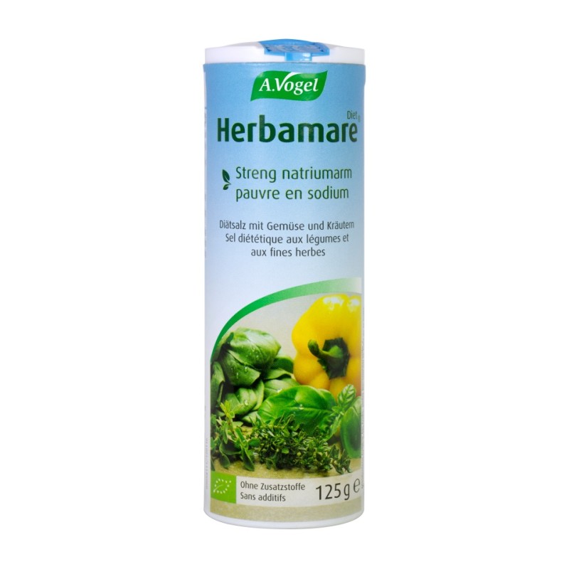 A.Vogel Herbamare Diet Salt Υποκατάστατο αλατιού με λαχανικά, 125gr