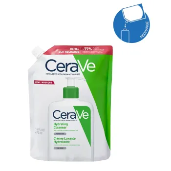 Cerave Hydrating Cleanser Refill Κρέμα Καθαρισμού Προσώπου & Σώματος 473ml