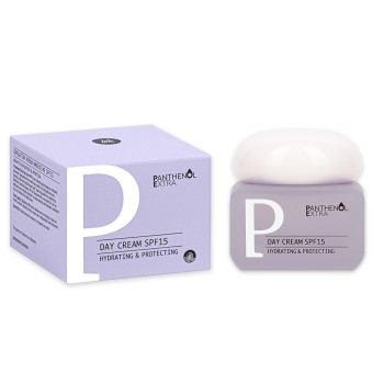 Panthenol Extra Day Cream SPF15 Hydrating and Protecting cream 50ml