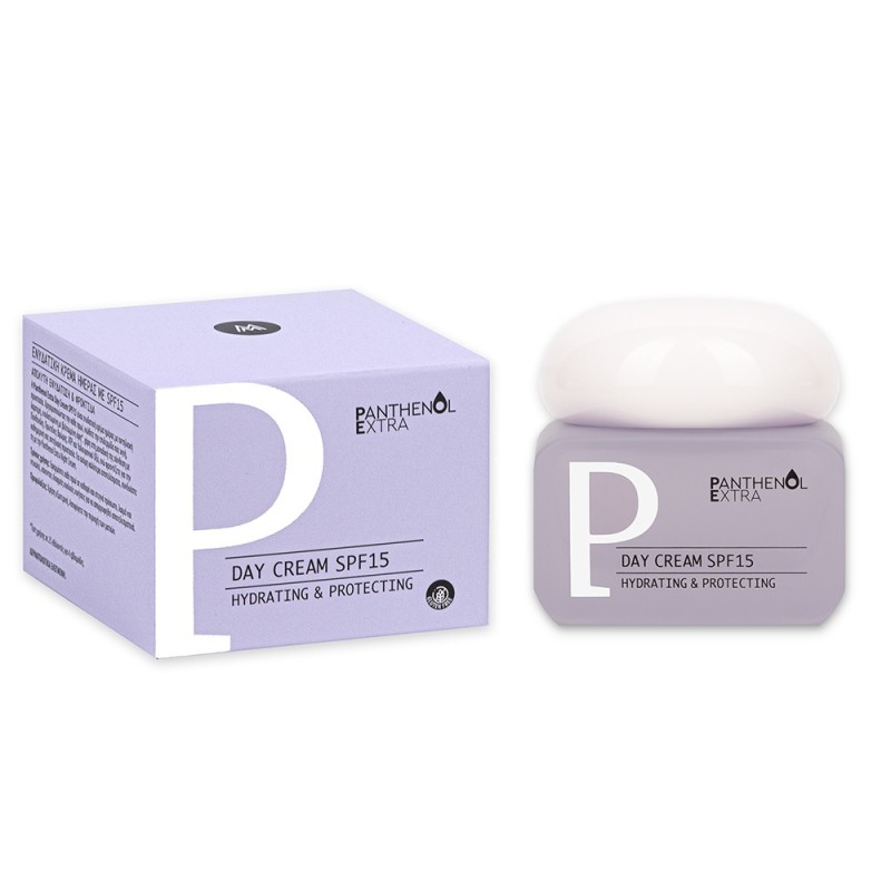 Panthenol Extra Day Cream SPF15 Hydrating and Protecting cream 50ml