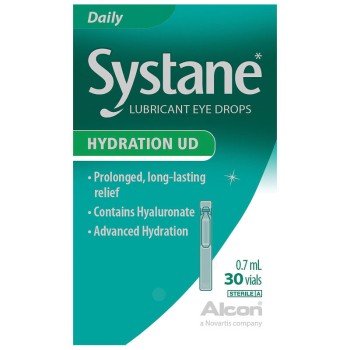 Systane Hydration UD Ενυδατικές Οφθαλμικές Σταγόνες Χωρίς Συντηρητικά, 30 x 0,7ml
