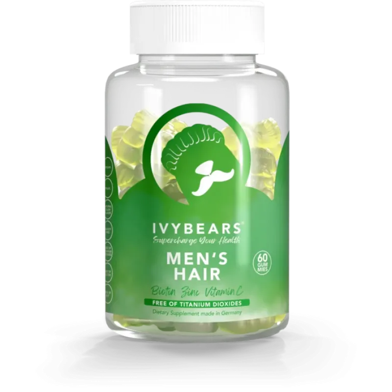 Ivybears Men's Hair  60 ζελεδάκια