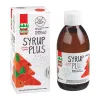 Kaiser Syrup Plus Orange Φυτικό σιρόπι για τον λαιμό, με γεύση πορτοκάλι  Χωρίς πρόσθετη ζάχαρη και συντηρητικά, κατάλληλο για ενήλικες και παιδιά άνω των 12 ετών, 200ml