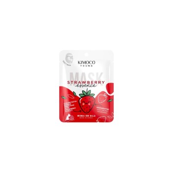 Kimoco Young Μάσκα Προσώπου για Αναζωογόνηση με Εκχύλισμα Φράουλας & Glacial Water, 25ml