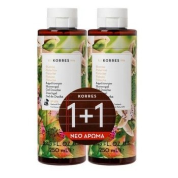 Korres Aφρόλουτρο Φυστίκι 250ml 1+1 Δώρο
