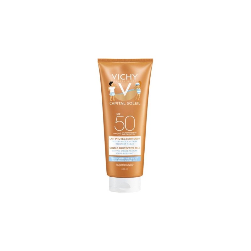 Vichy Capital Soleil Gentle Protective Milk Kids SPF50+, Παιδικό Αντηλιακό Γαλάκτωμα, 300ml