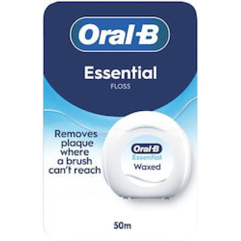 Oral-B Satin Tape Κηρωμένο Οδοντικό Νήμα Μέντας (50m)
