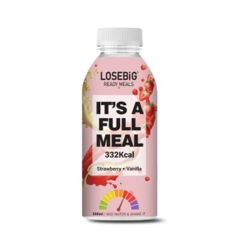 Amhes Pharma Losebig Fullmeal Φράουλα & Βανίλια 500ml 
